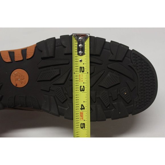 Camel Crown men's khaki leather comfort walking loafers slip on shoes 13 - Picture 11 of 15